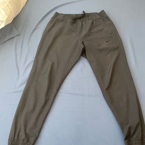 Black Nike joggers